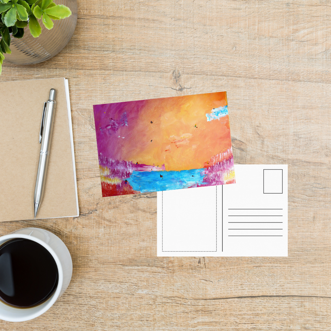 Postkarte "Ist das nicht schön"