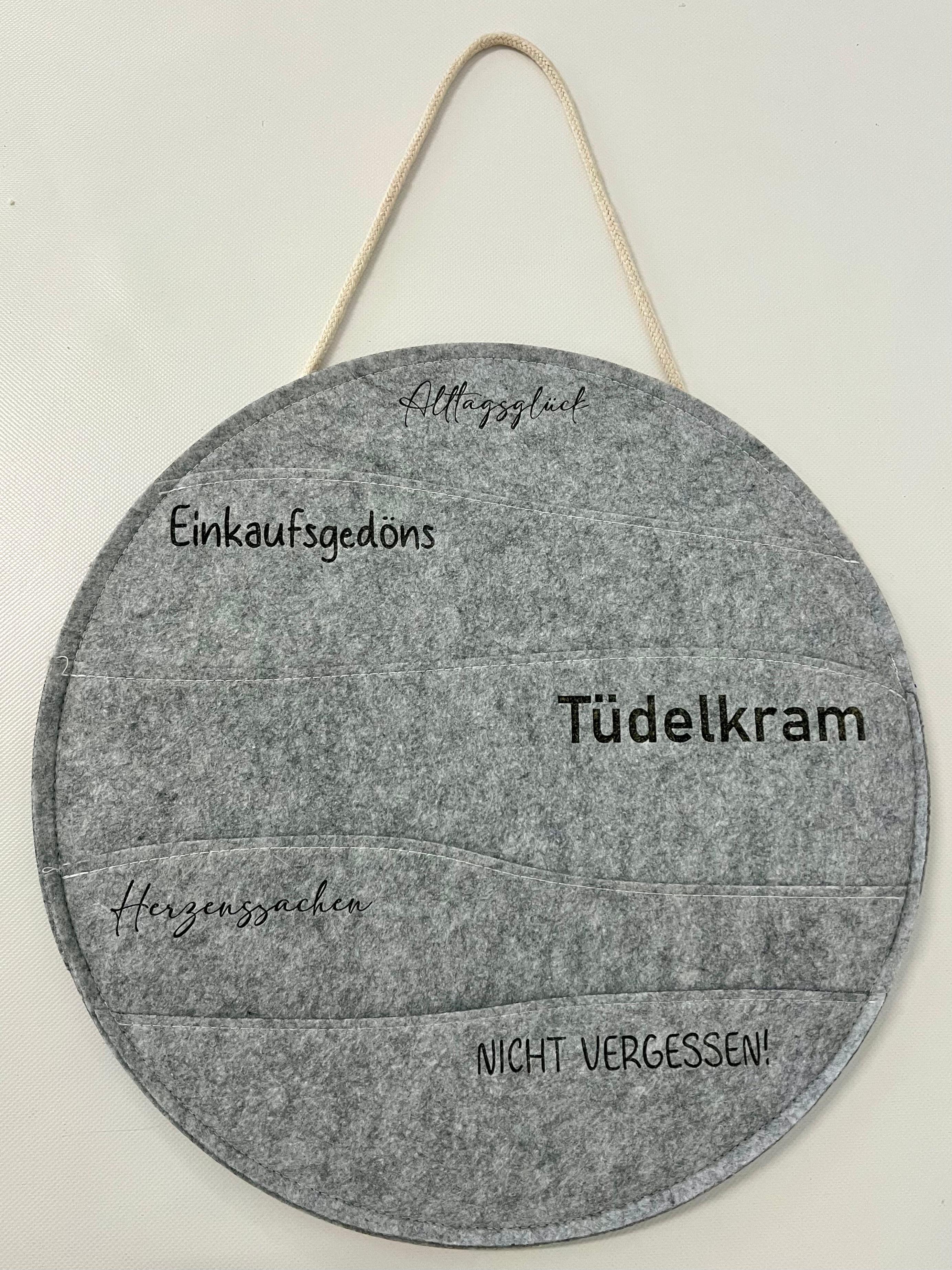 Hängeaufbewahrung Organizer "Alltagsglück"