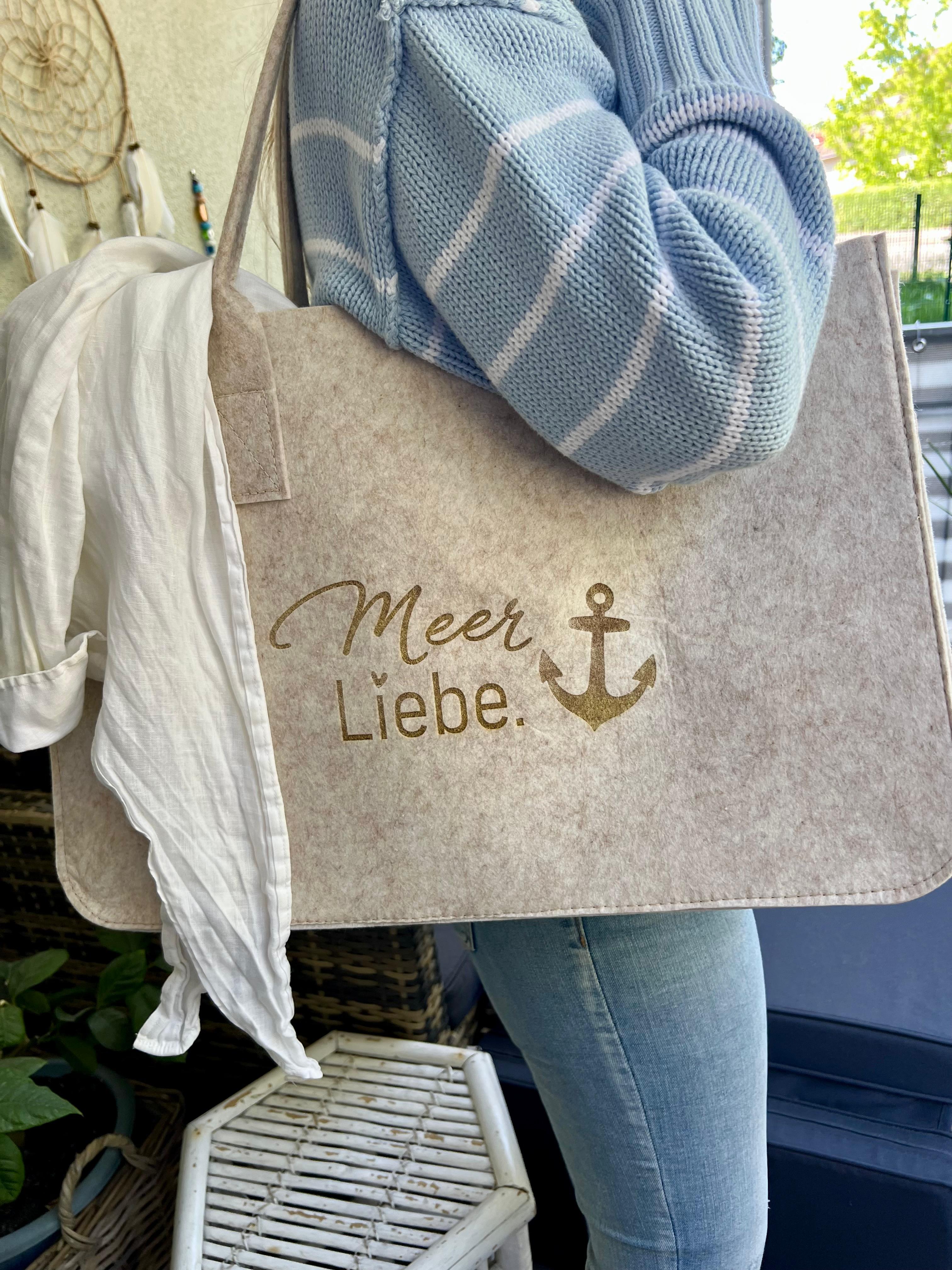 XL Tasche "Meer Liebe", Shopper